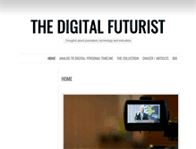 Tablet Screenshot of digitalfuturist.com